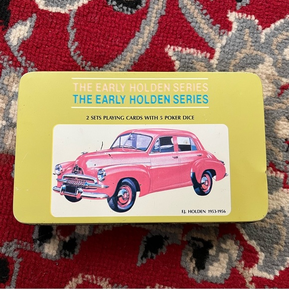 The Early Holden Series 2 Sets of Playing Cards with 5 Poker Dice - Picture 10 of 11